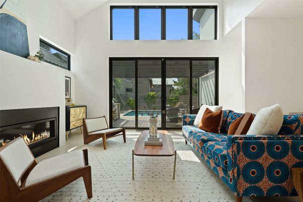 Fireplace, Interior, Living room