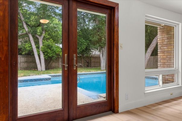 Interior, Pool, Wood Texture Flooring