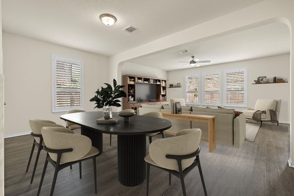 Dining room, Interior, Living room