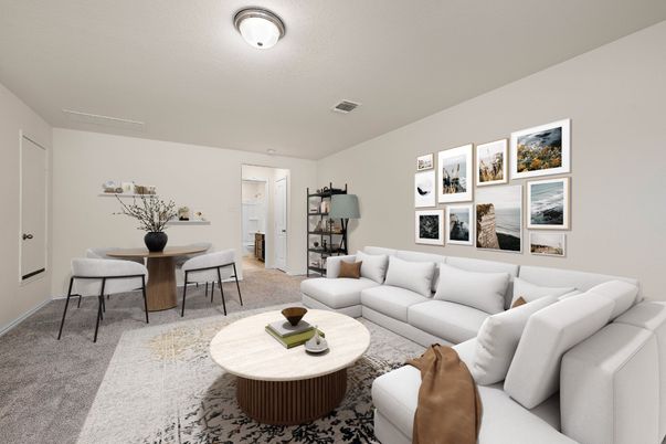 Dining room, Interior, Living room