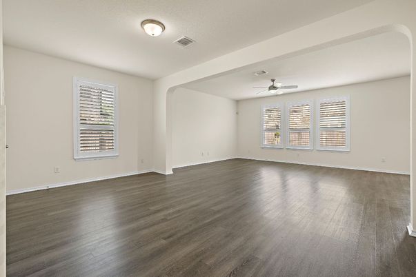 Empty room, Interior, Wood Texture Flooring