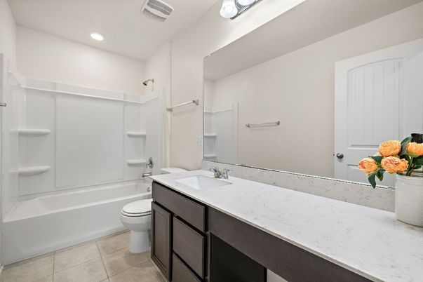 Bathroom, Interior, Recessed Lighting
