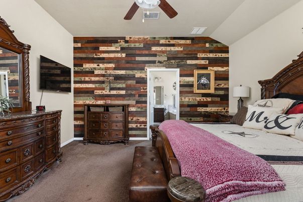 Bedroom, Interior, Wooden Walls