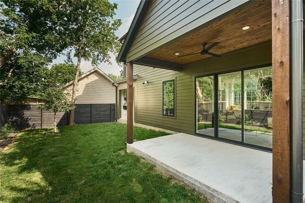 Backyard, Exterior