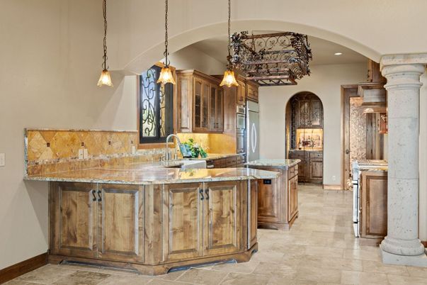 Interior, Kitchen, Pendant Lights, Recessed Lighting
