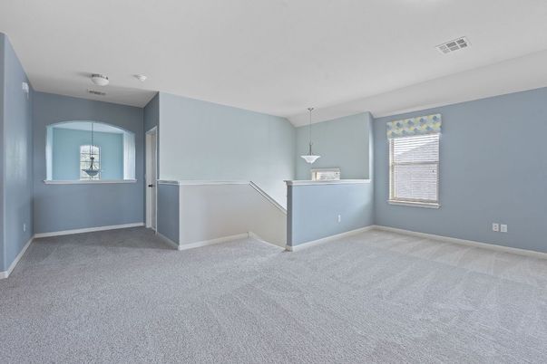 Empty room, Interior, Pendant Lights