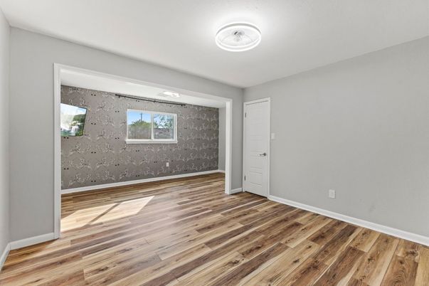 Empty room, Interior, Wood Texture Flooring