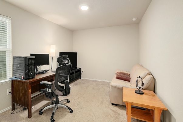 Home Office, Interior, Recessed Lighting