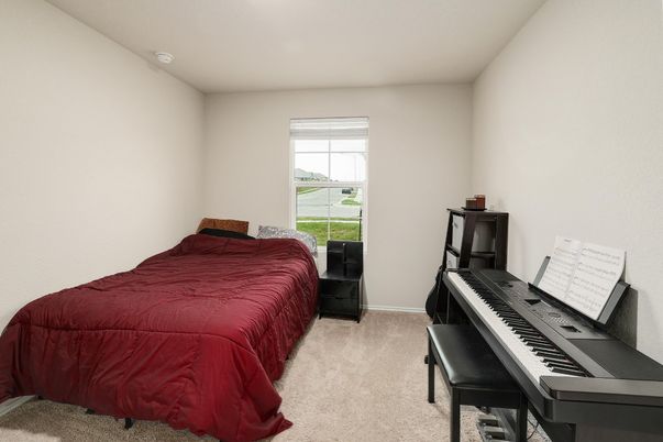 Bedroom, Interior, Piano