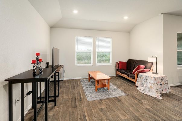 Interior, Recessed Lighting, Wood Texture Flooring