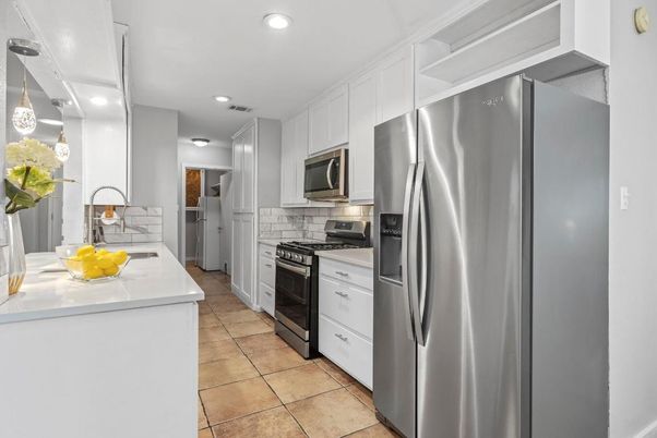 Interior, Kitchen, Recessed Lighting, Stainless Steel Appliances