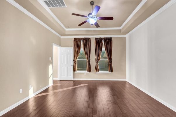 Empty room, Interior, Wood Texture Flooring