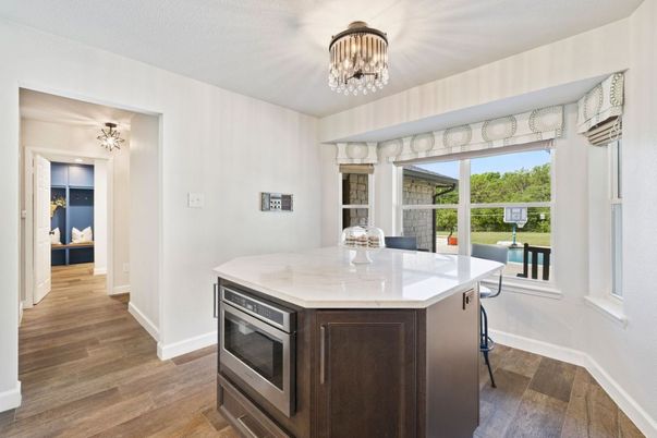 Chandelier, Interior, Kitchen, Wood Texture Flooring