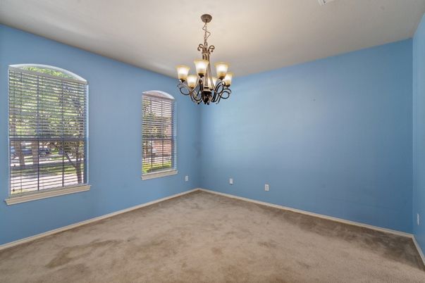 Chandelier, Empty room, Interior