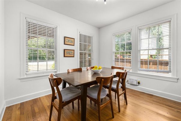 Dining room, Interior, Wood Texture Flooring