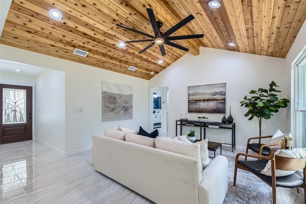 Interior, Living room, Recessed Lighting, Wooden Beams, Wooden Ceilings, Wood Texture Flooring