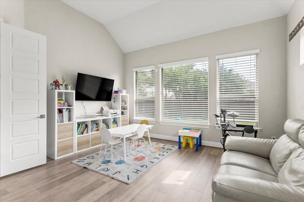Home Office, Interior, Wood Texture Flooring