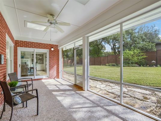 Interior, Stone Walls, Sun Room