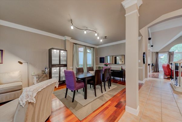 Dining room, Interior, Wood Texture Flooring