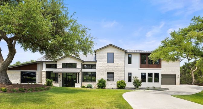 Attached, Backyard, Exterior, Facade, Farmhouse