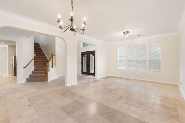 Chandelier, Interior, Recessed Lighting
