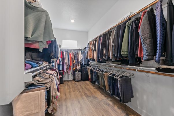 Interior, Recessed Lighting, Walk-in Closets, Wood Texture Flooring