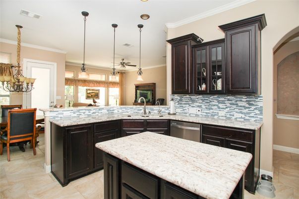 Dining room, Interior, Kitchen, Pendant Lights, Recessed Lighting