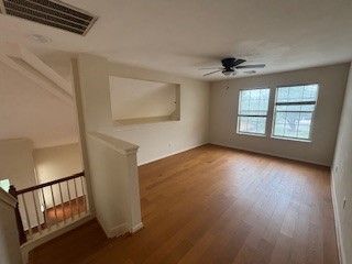 Empty room, Interior, Wood Texture Flooring