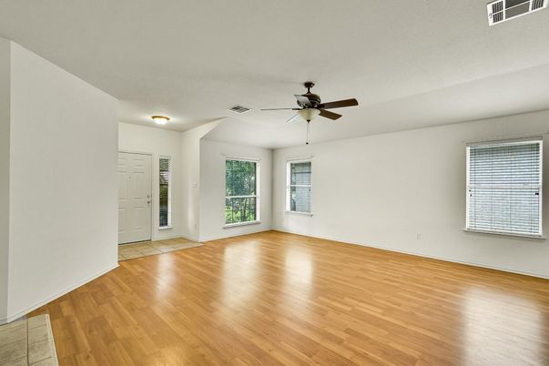 Empty room, Interior, Wood Texture Flooring