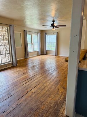 Empty room, Interior, Wood Texture Flooring