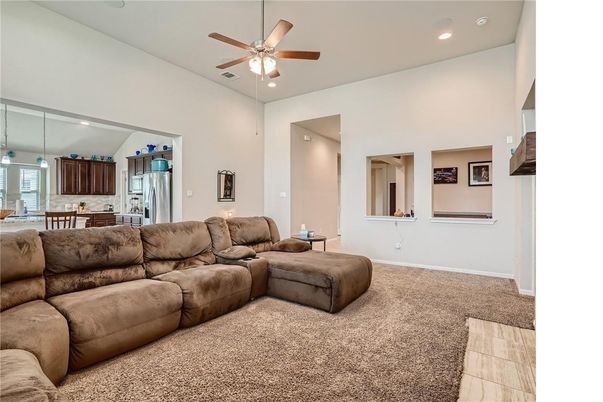 Dining room, Interior, Kitchen, Living room, Pendant Lights, Recessed Lighting