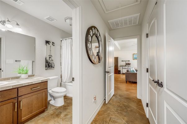Bathroom, Interior, Tile Countertops