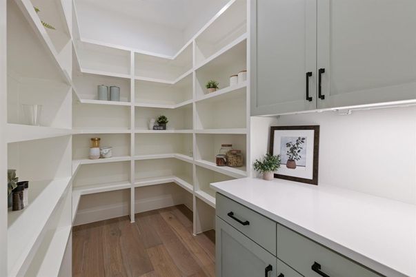 Interior, Walk-in Closets, Wood Texture Flooring