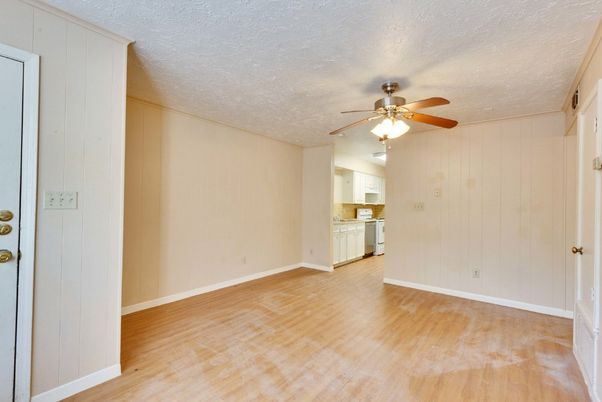 Empty room, Interior, Kitchen, Wood Texture Flooring
