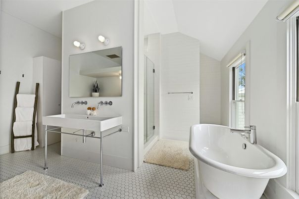 Bathroom, Dual Sink Vanities, Free Standing Baths, Interior