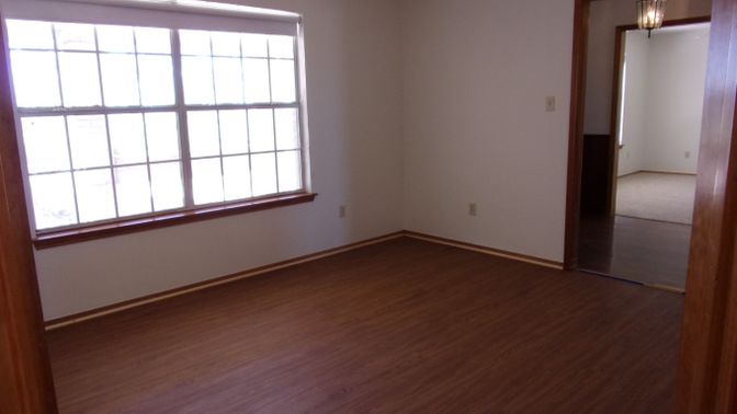 Empty room, Interior, Pendant Lights, Wood Texture Flooring
