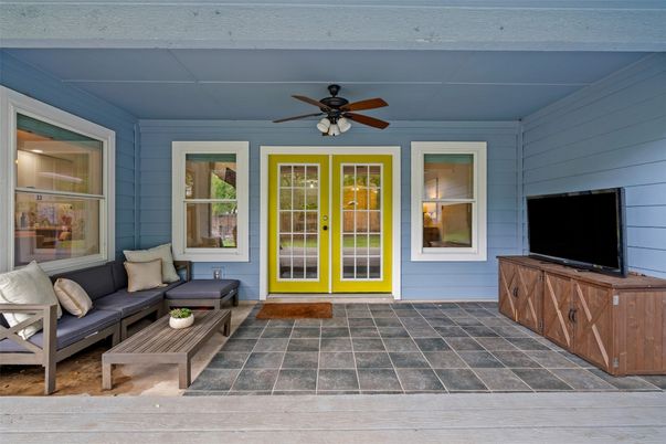 Exterior, Interior, Living room