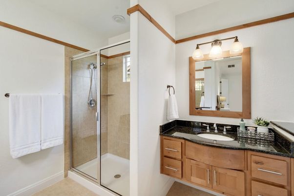 Bathroom, Glass Shower, Interior