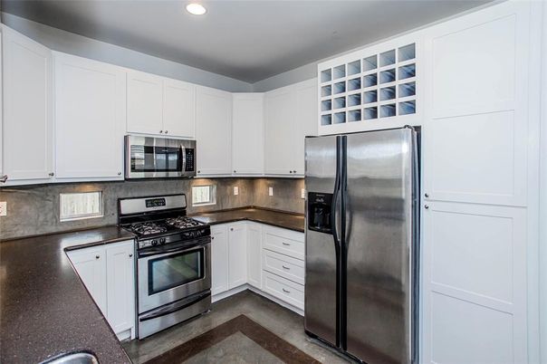 Interior, Kitchen, Recessed Lighting, Stainless Steel Appliances