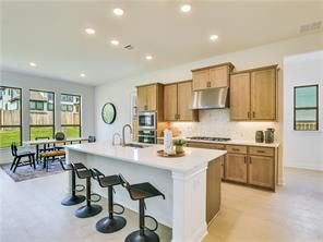 Dining room, Interior, Kitchen, Recessed Lighting, Stainless Steel Appliances