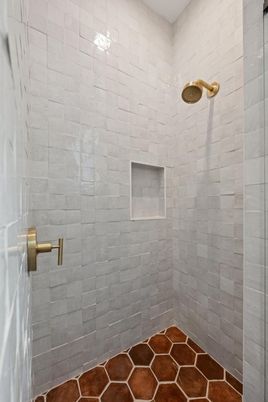 Bathroom, Empty room, Interior, Stone Walls