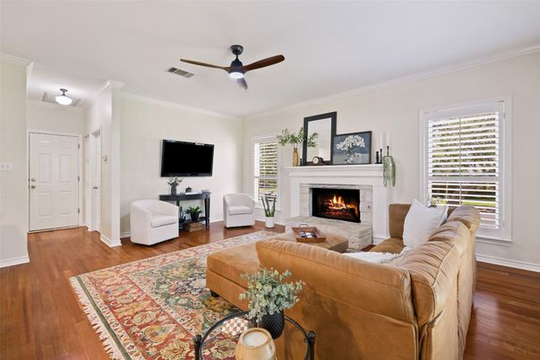 Fireplace, Interior, Living room, Wood Texture Flooring