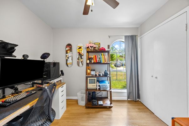 Home Office, Interior, Wood Texture Flooring