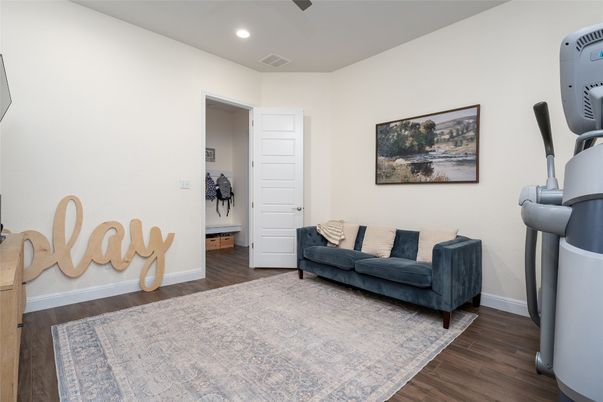 Interior, Recessed Lighting, Wood Texture Flooring