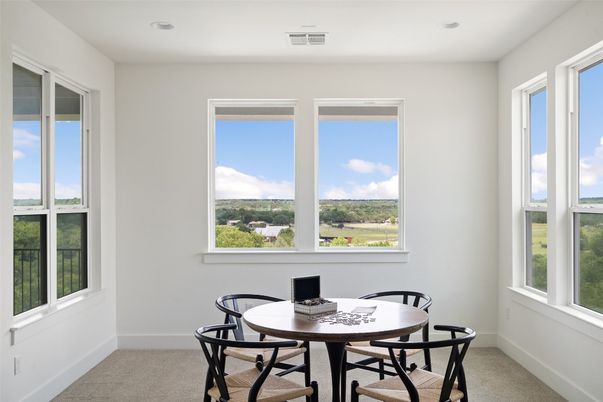 Dining room, Interior, Recessed Lighting