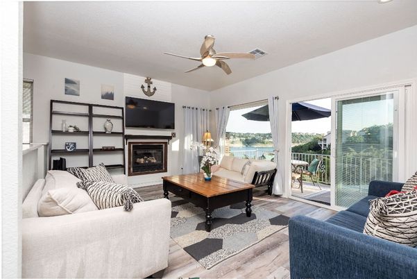 Fireplace, Interior, Living room, Water, Wood Texture Flooring