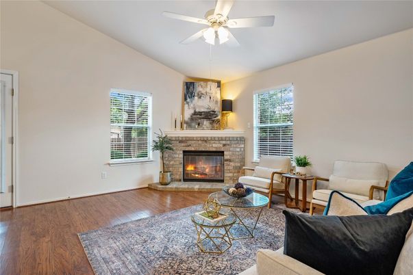 Fireplace, Interior, Living room, Wood Texture Flooring