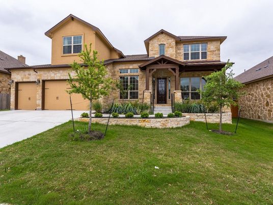 Attached, Backyard, Exterior, Facade, Brick Traditional