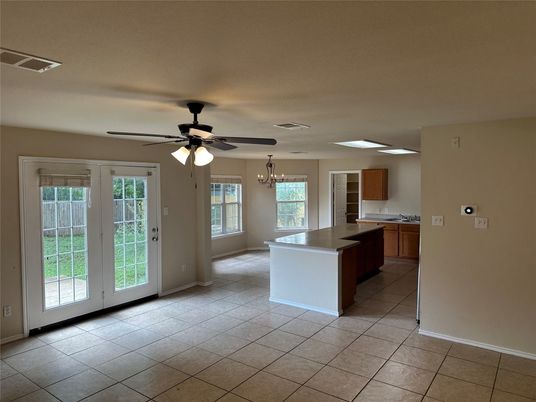 Empty room, Interior, Kitchen