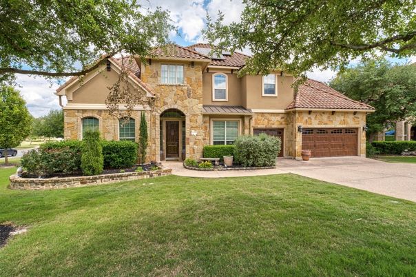 Attached, Backyard, Exterior, Facade, Mediterranean